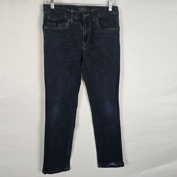 Lucky Brand Jeans Women's 16 Blue Dark Wash Classic Straight - Picture 1 of 16